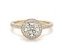 Various carat combinations for the selected ring