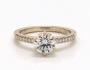 Various carat combinations for the selected ring