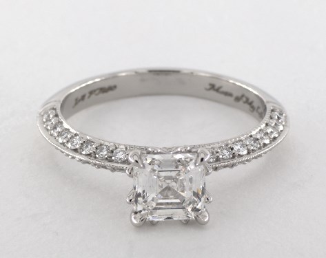 Platinum Pave Setting