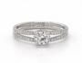 Various carat combinations for the selected ring