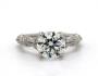 Various carat combinations for the selected ring