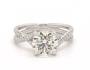 Various carat combinations for the selected ring