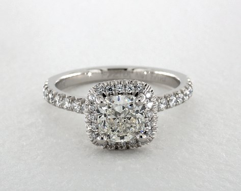 Platinum Halo Setting
