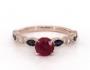 Various carat combinations for the selected ring