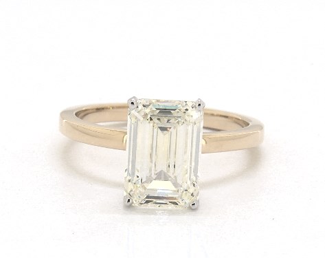 14K Yellow Gold Solitaire Setting