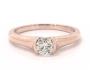 Various carat combinations for the selected ring