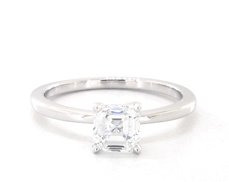 14K White Gold Solitaire Setting