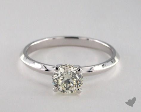 14K White Gold Solitaire Setting