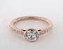 Various carat combinations for the selected ring