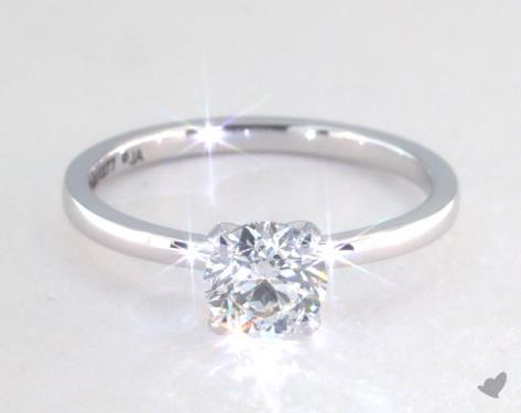 18K White Gold Solitaire DYO ER Setting