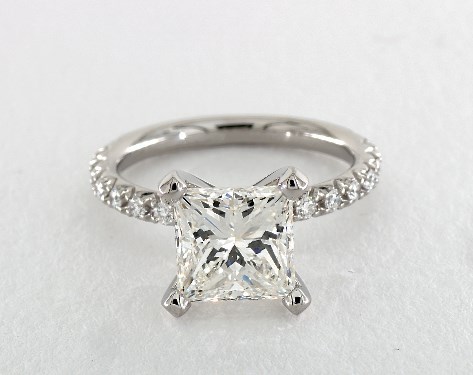 Platinum Pave Setting