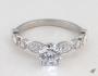 Various carat combinations for the selected ring