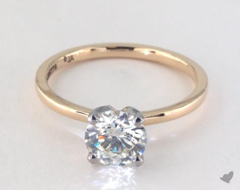 14K Yellow Gold Solitaire Setting