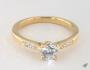 Various carat combinations for the selected ring