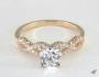 Various carat combinations for the selected ring