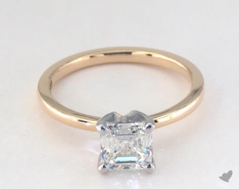 14K Yellow Gold Solitaire Setting