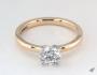 Various carat combinations for the selected ring