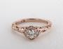 Various carat combinations for the selected ring