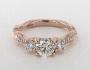 Various carat combinations for the selected ring