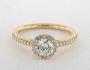 Various carat combinations for the selected ring