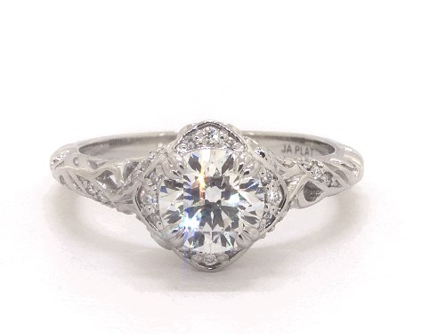 Platinum Vintage Setting