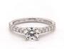 Various carat combinations for the selected ring