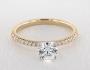 Various carat combinations for the selected ring