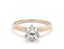 Various carat combinations for the selected ring