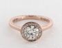 Various carat combinations for the selected ring