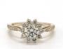 Various carat combinations for the selected ring