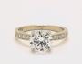 Various carat combinations for the selected ring