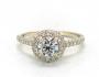 Various carat combinations for the selected ring