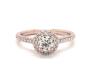 Various carat combinations for the selected ring