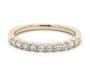 Various carat combinations for the selected ring
