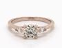 Various carat combinations for the selected ring