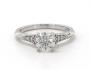 Various carat combinations for the selected ring