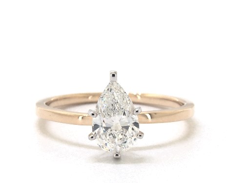 14K Yellow Gold Solitaire Setting
