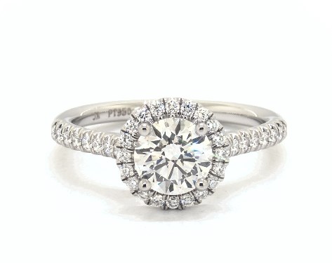 Platinum Halo Setting