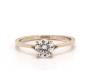 Various carat combinations for the selected ring