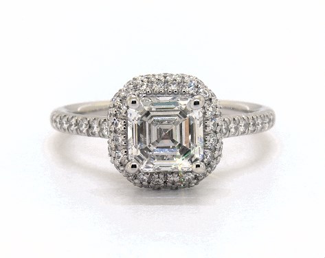 Platinum Halo Setting