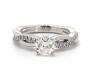 Various carat combinations for the selected ring