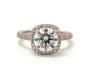 Various carat combinations for the selected ring