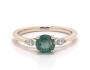 Various carat combinations for the selected ring