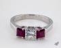 Various carat combinations for the selected ring