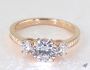 Various carat combinations for the selected ring