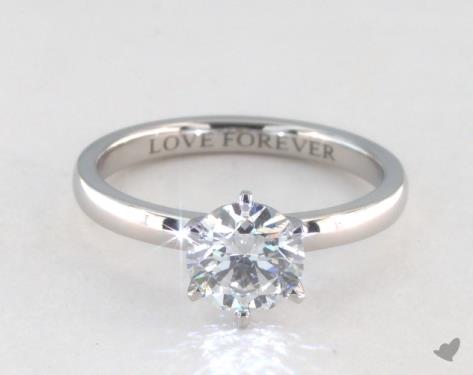 Platinum Solitaire Setting