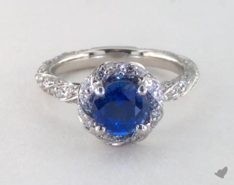Platinum Halo Setting