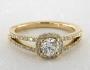 Various carat combinations for the selected ring