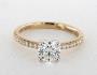 Various carat combinations for the selected ring