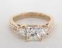 Various carat combinations for the selected ring